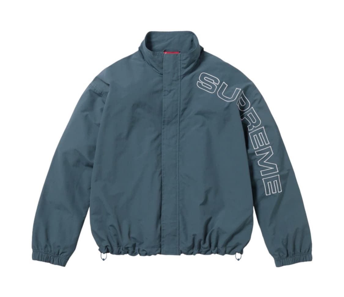 당일배송) L 슈프림 아크 하프 집 플리스 풀오버 블랙 - 23FW 상품이미지1