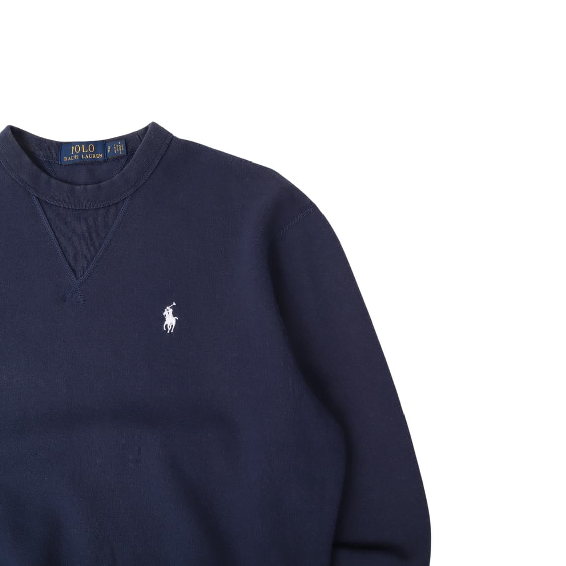 폴로 랄프로렌 네이비 코튼 크루넥 스웻셔츠 상품이미지3