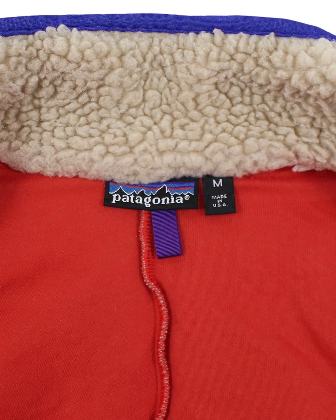 1990 USA 파타고니아 레트로 딥파일 플리스 자켓 상품이미지6