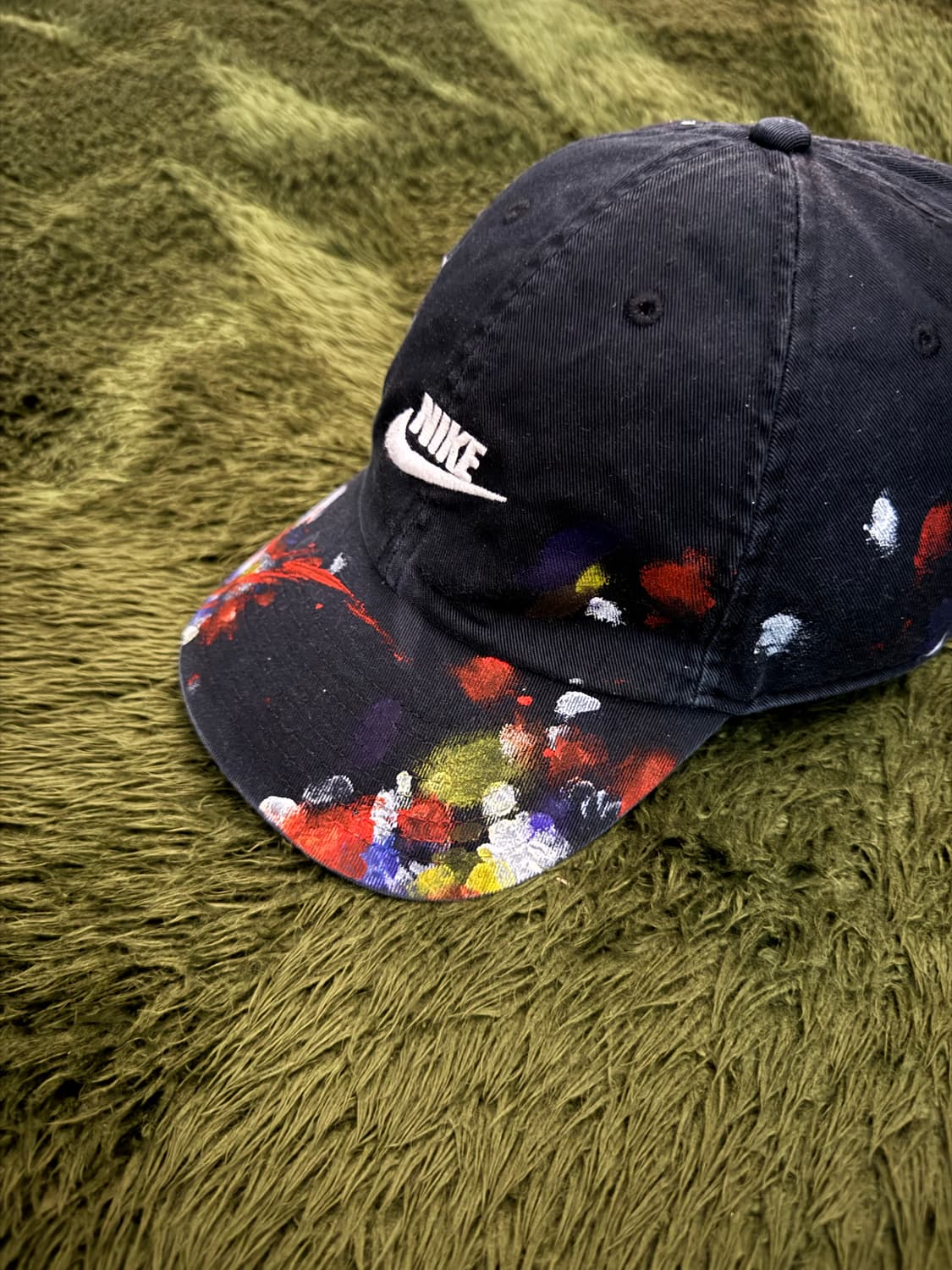 [L-XL] 나이키 클럽 스우시 페인팅 커스텀 캡 상품이미지2