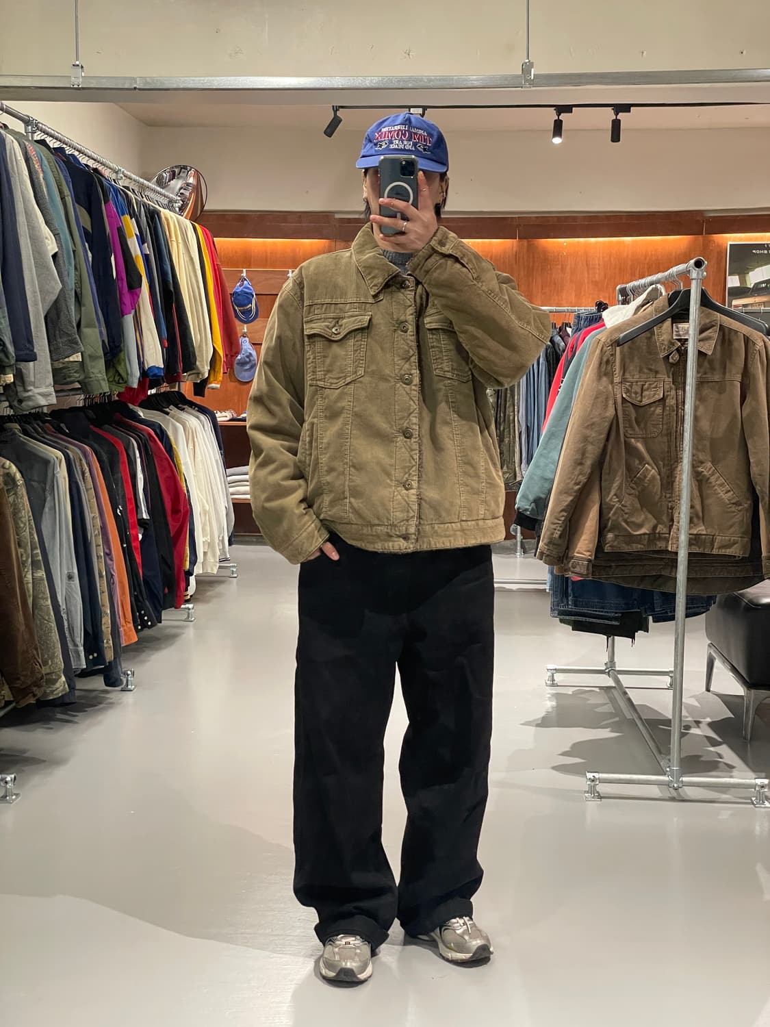 빈티지 코듀로이 쉐르파 자켓   상품이미지2