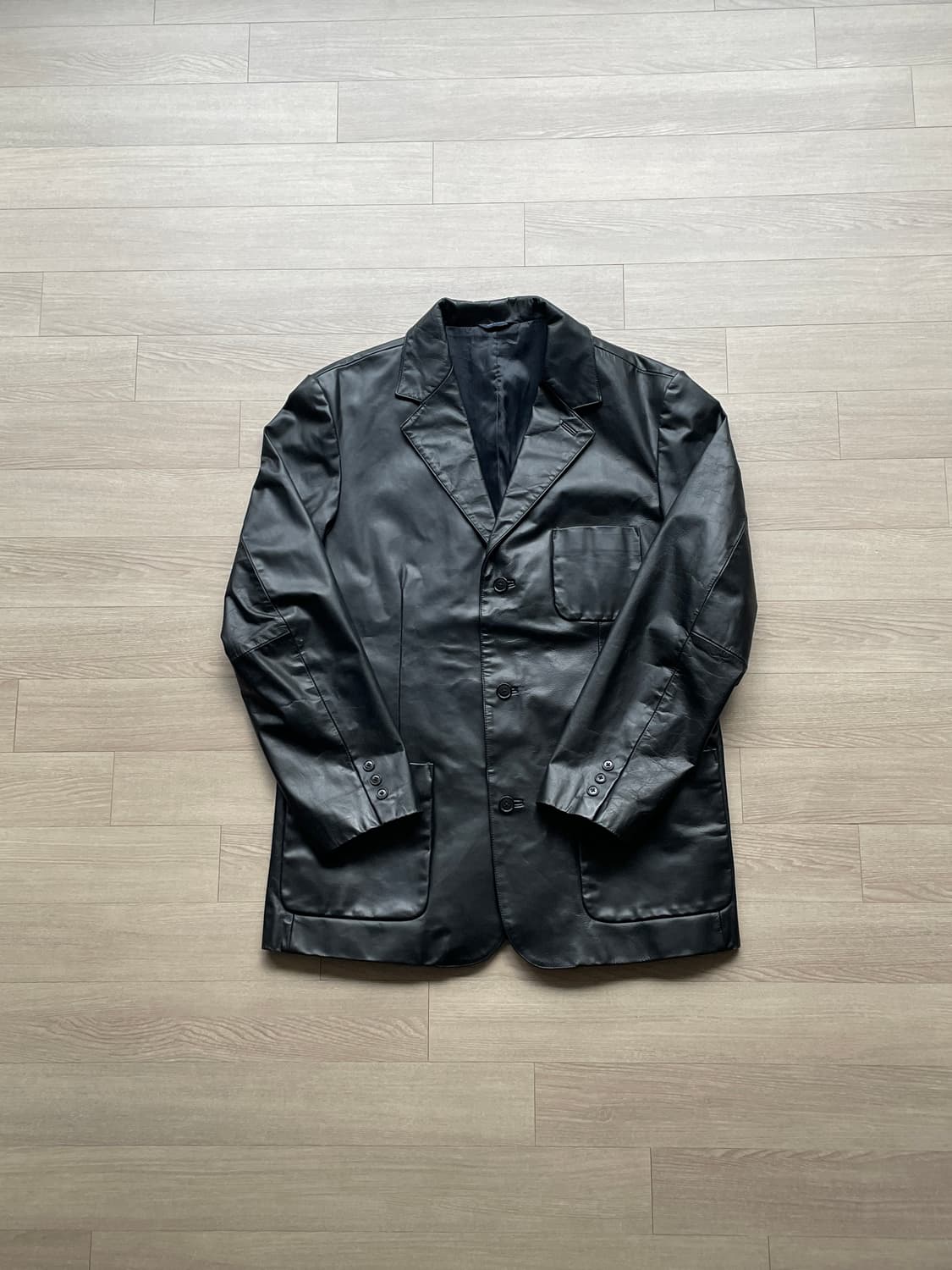 90s 올드갭 레더 블레이저 자켓 상품이미지1