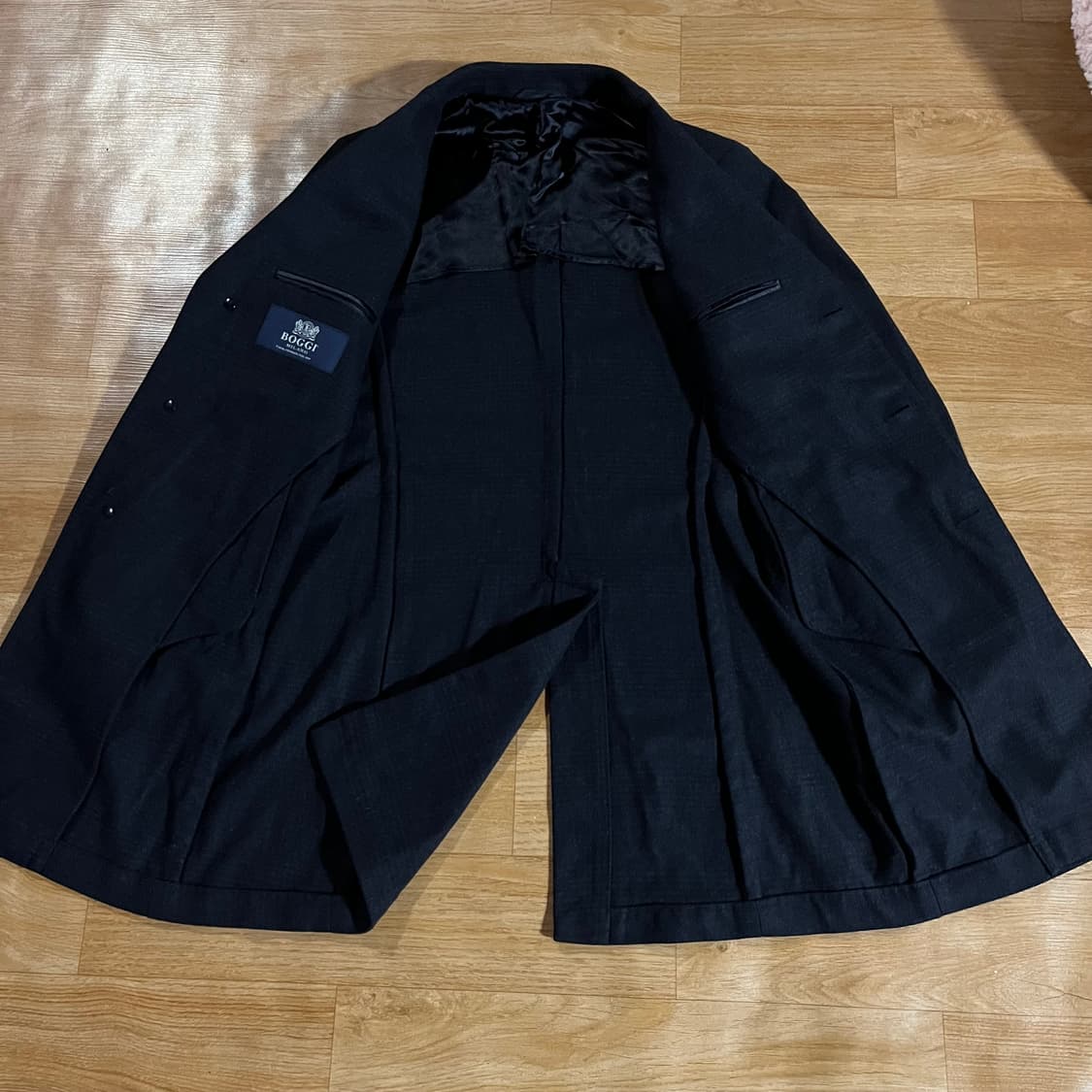 [95] 보기 밀라노 글렌체크 울코트 상품이미지7