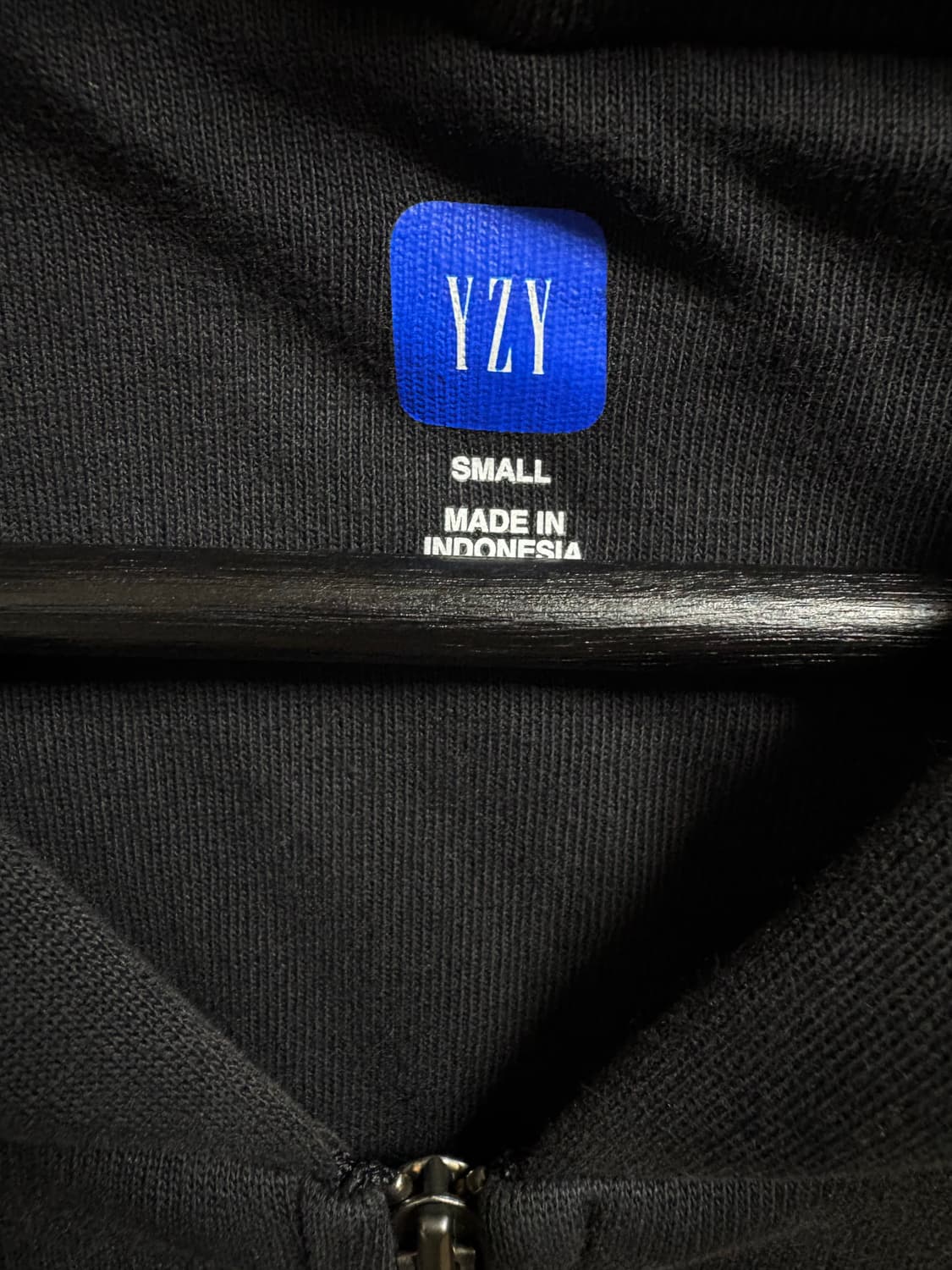 칸예 이지갭 후드집업 블랙 S 상품이미지3