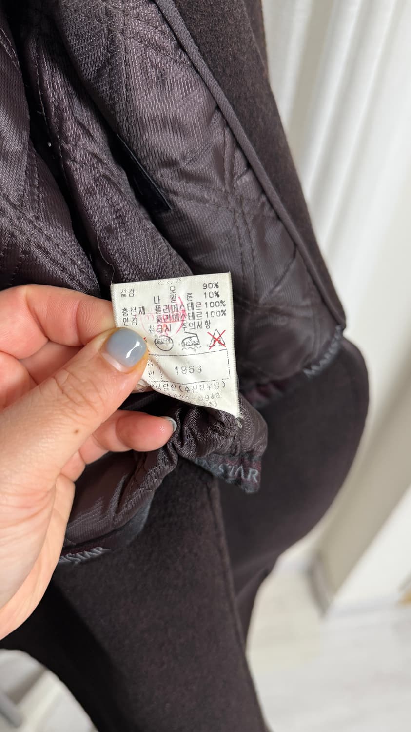 MANSTAR 모직 발마칸 코트 상품이미지10