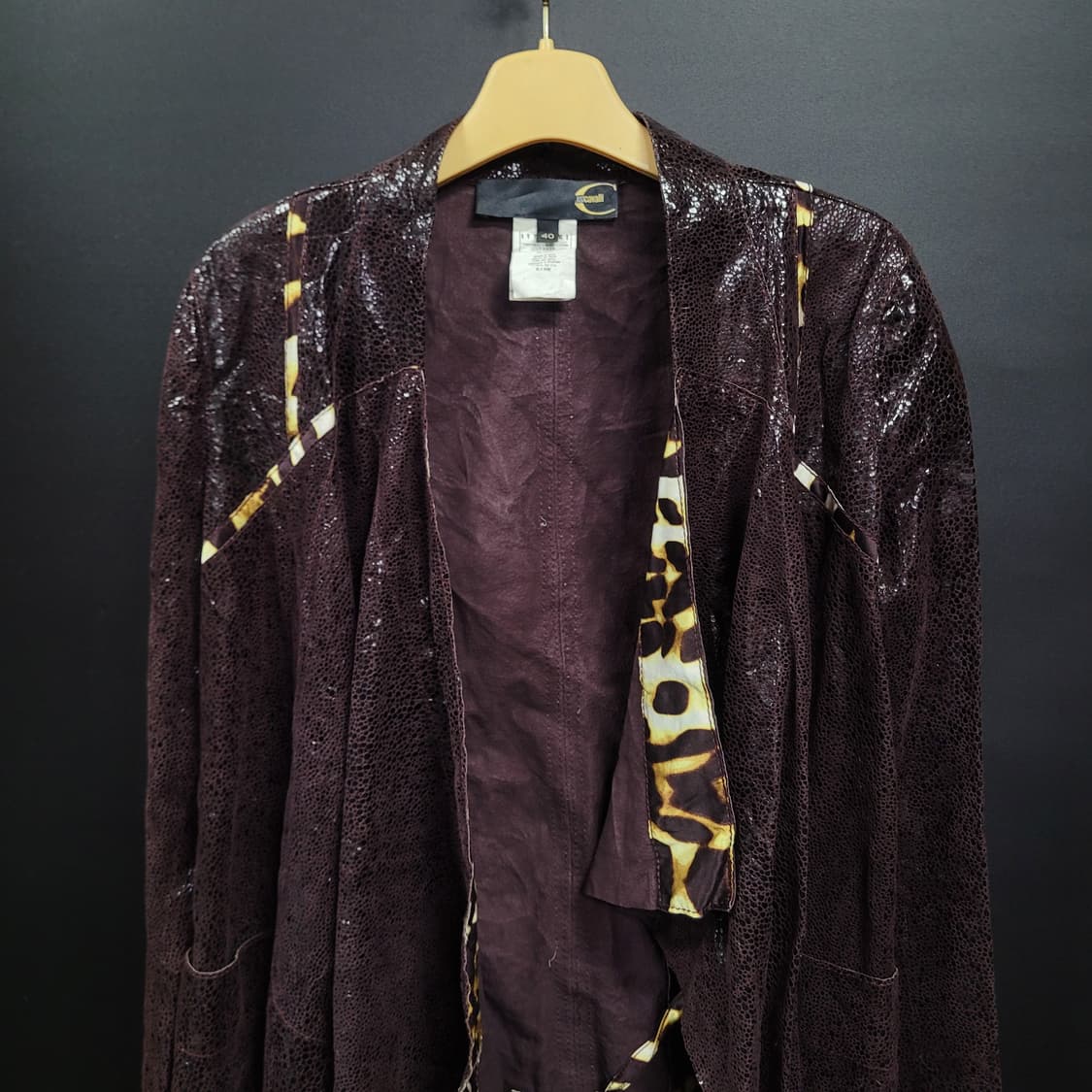 JUST CAVALLI 저스트 까발리 빈티지 가죽 스웨이드  상품이미지2