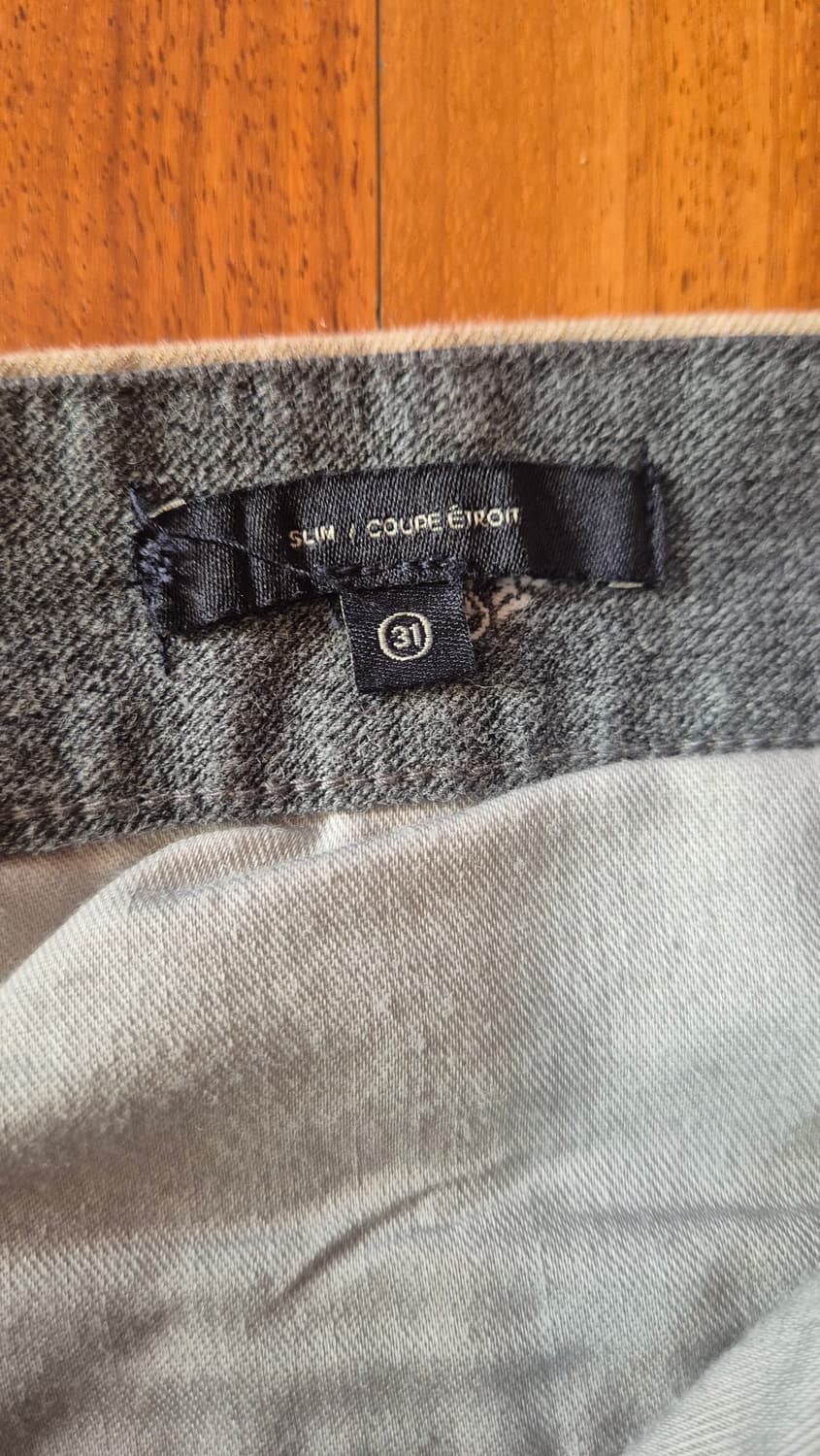 Dockers 체크 패턴 베이지 슬랙스 상품이미지3