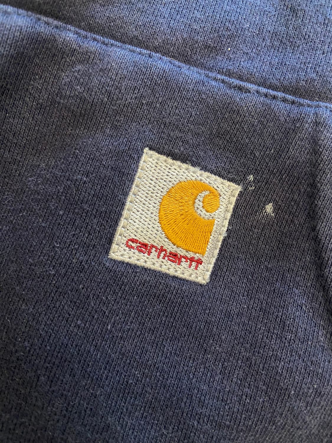 3XL) Old Carhartt Navy Hooded Zip-Up 상품이미지7
