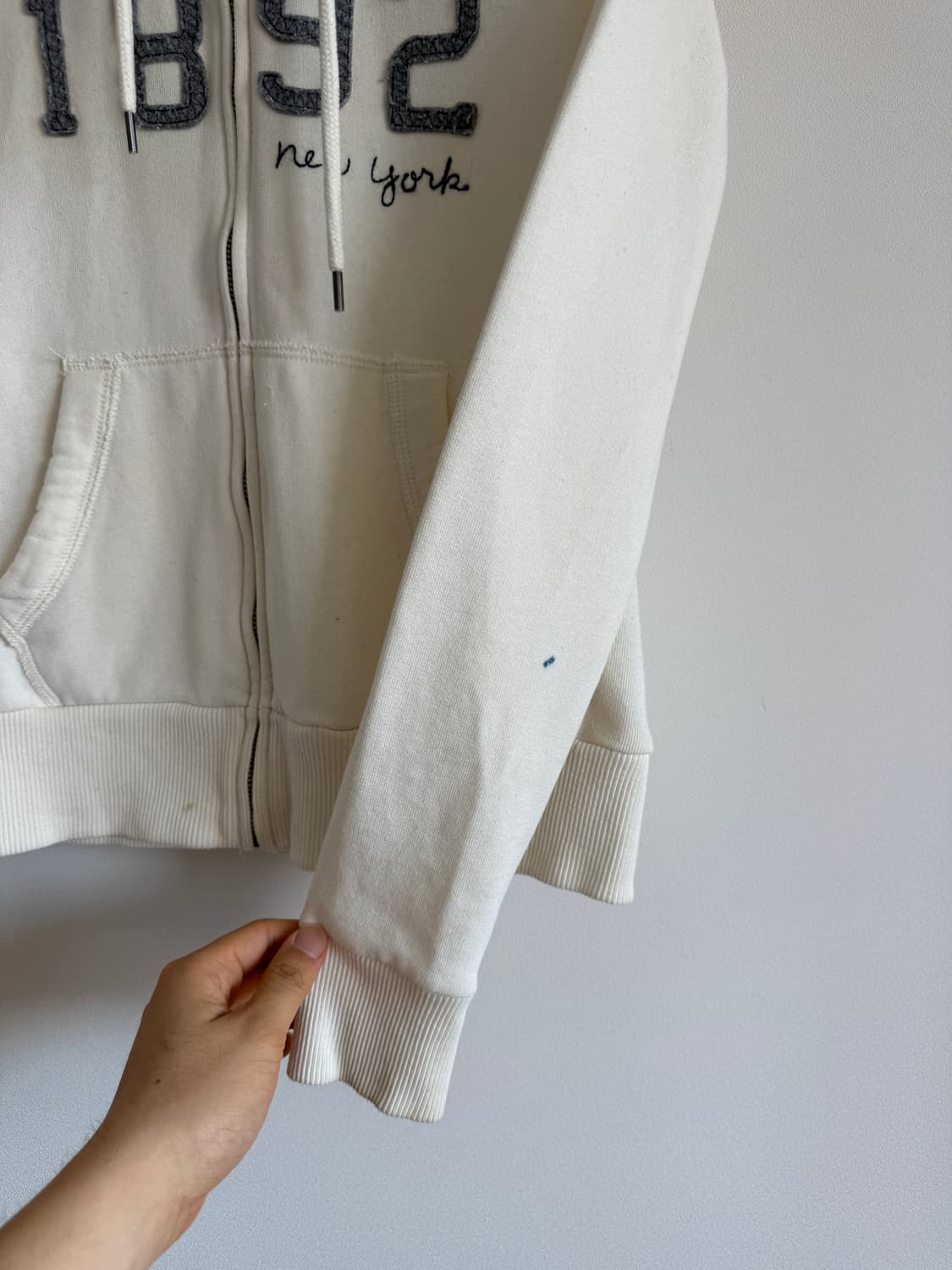 아베크롬비(bercrombie & Fitch) 후드집업(얼룩 확인) 상품이미지4