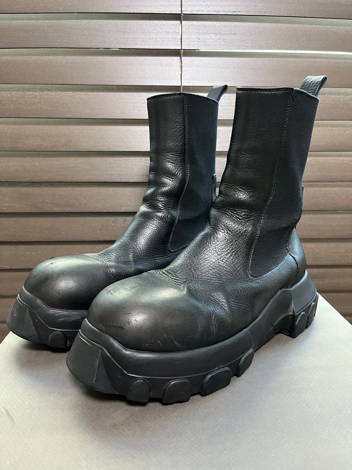 릭오웬스 보조 트랙터 부츠 40 상품이미지2