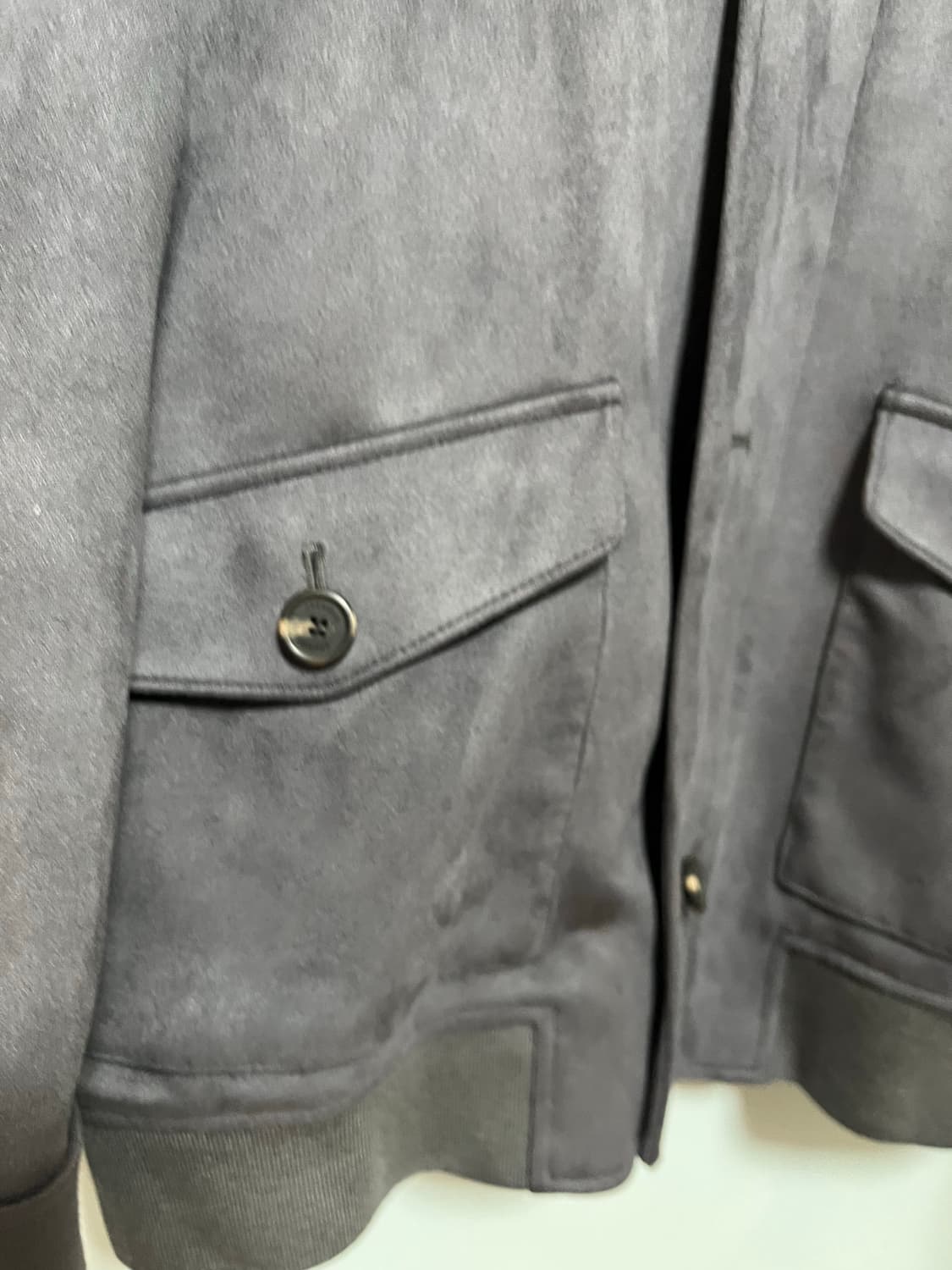 크레뮤(cremieux) 스웨이드 블루종 자켓 상품이미지3