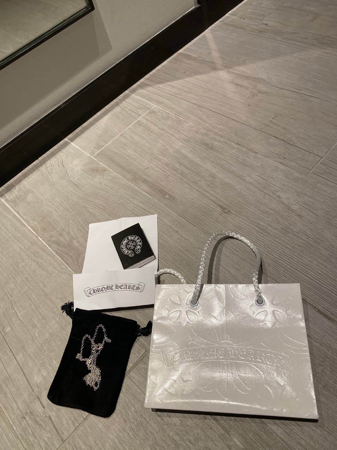 (새제품/20인치) 크롬하츠 롤체인 상품이미지1