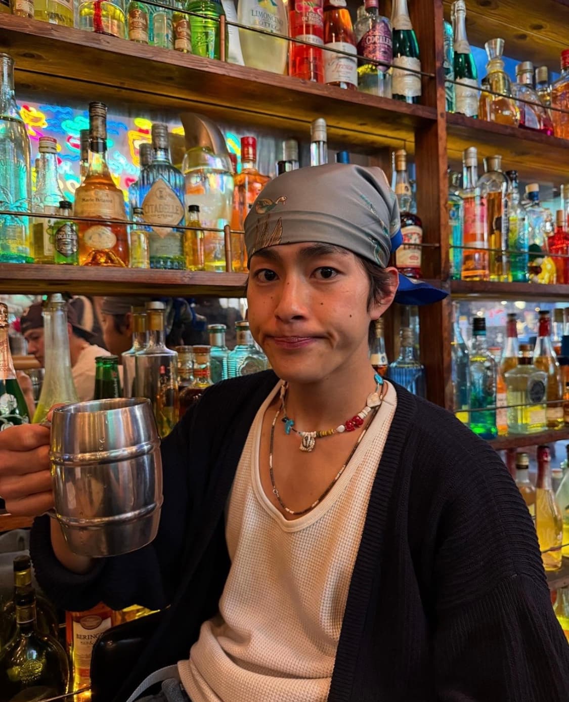 Nomadic Memory Necklace - 모델 홍태준 착용 상품이미지2