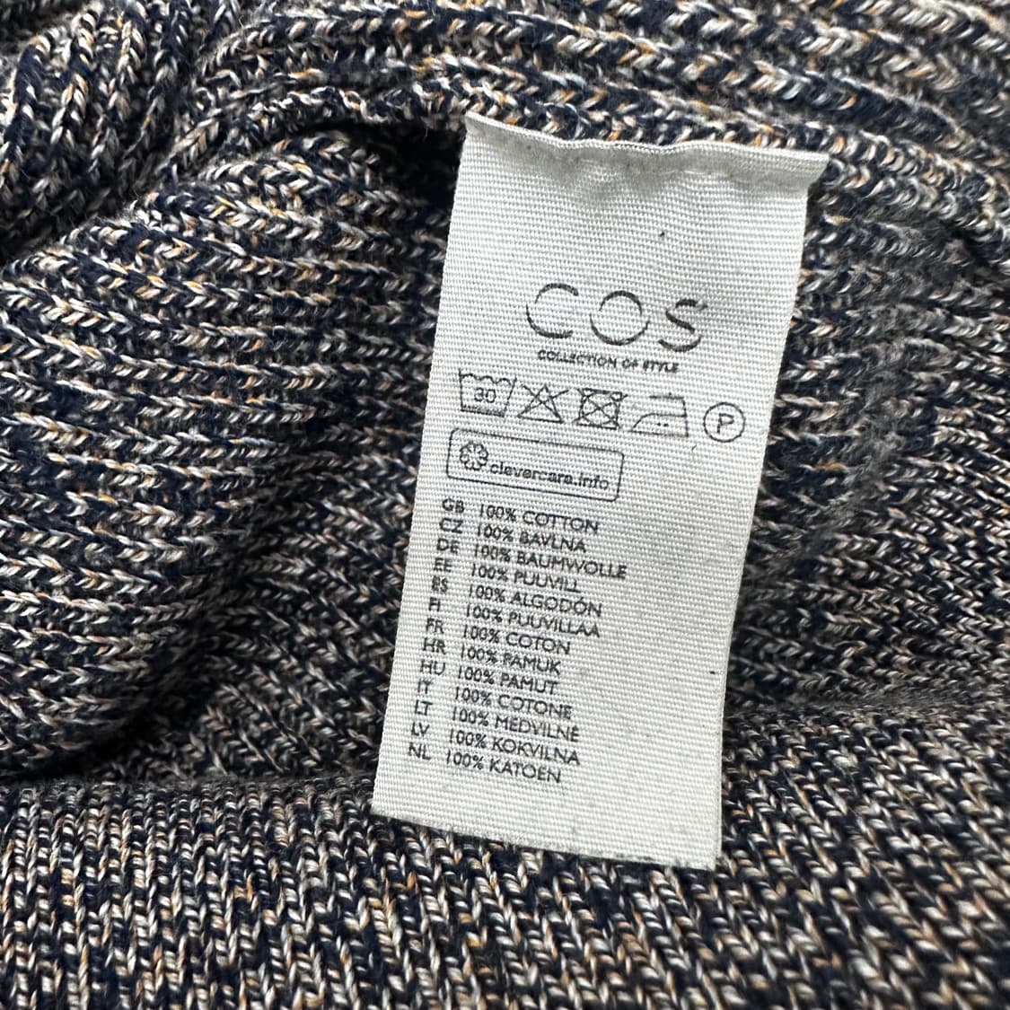 COS 코스 스웨터 케이블 꽈배기 니트 M 상품이미지9