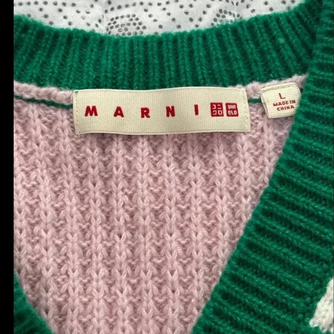 마르니X유니클로 2개포함 니트 베스트 L M 두개가격임 상품이미지5