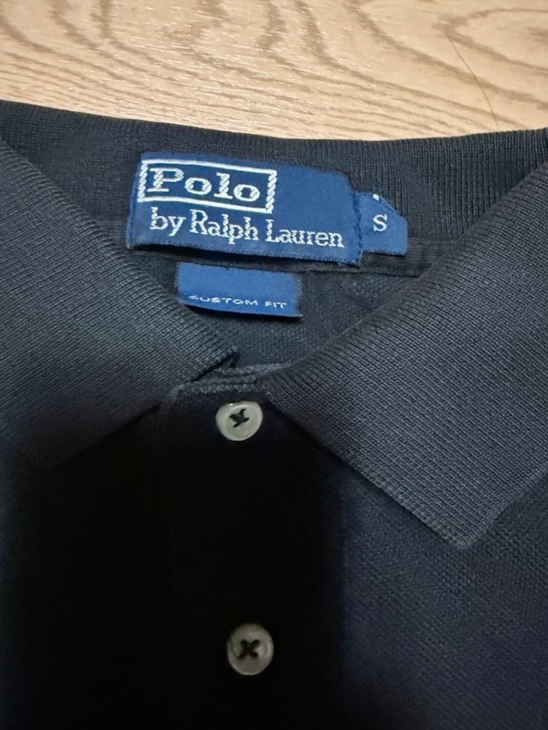 폴로 빅포니 반팔카라티 검빨 s사이즈 상품이미지3