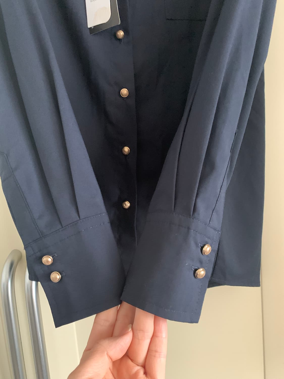 모르간 네이비 남방 블라우스 새제품 상품이미지7