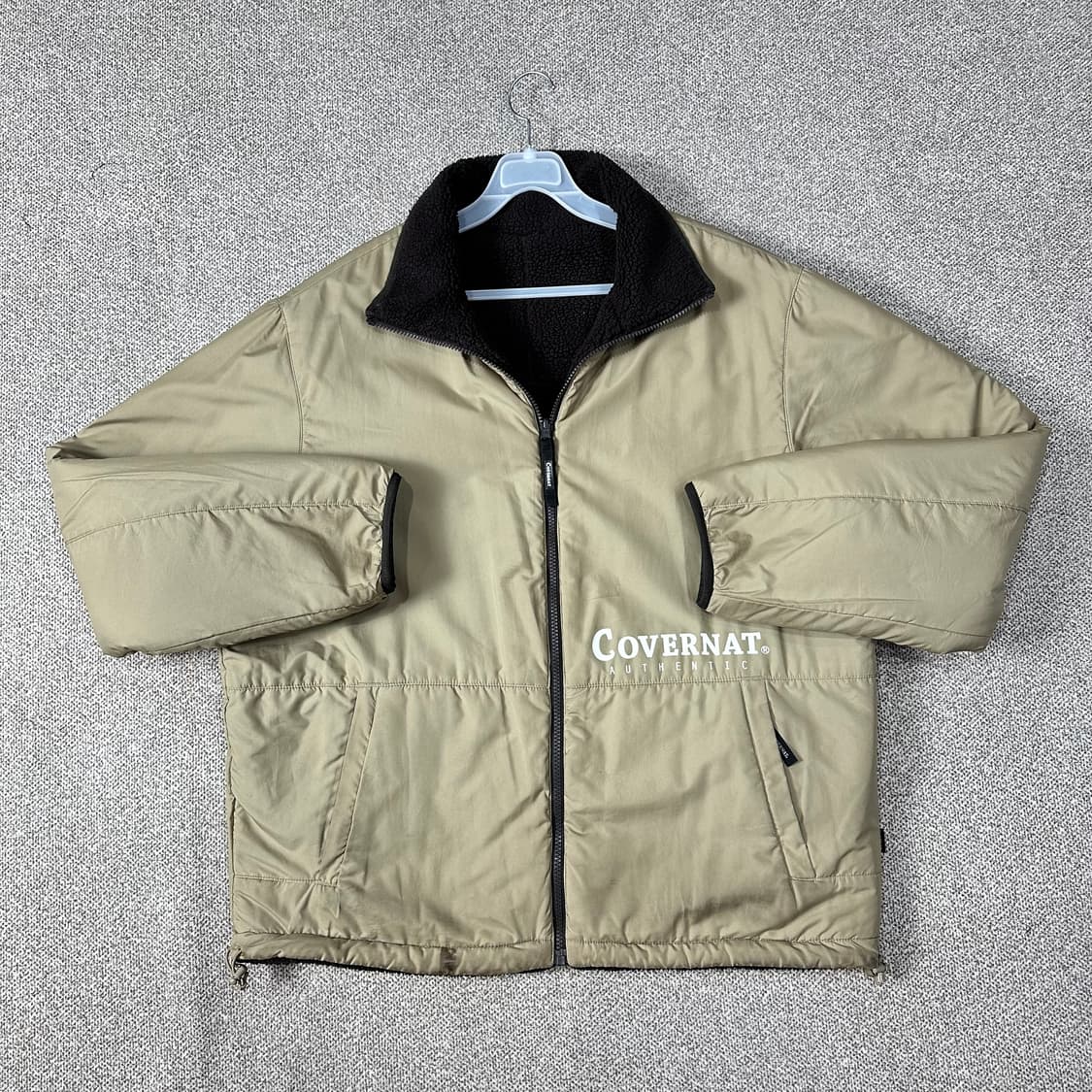 커버낫 리버시블 후리스자켓 상품이미지2