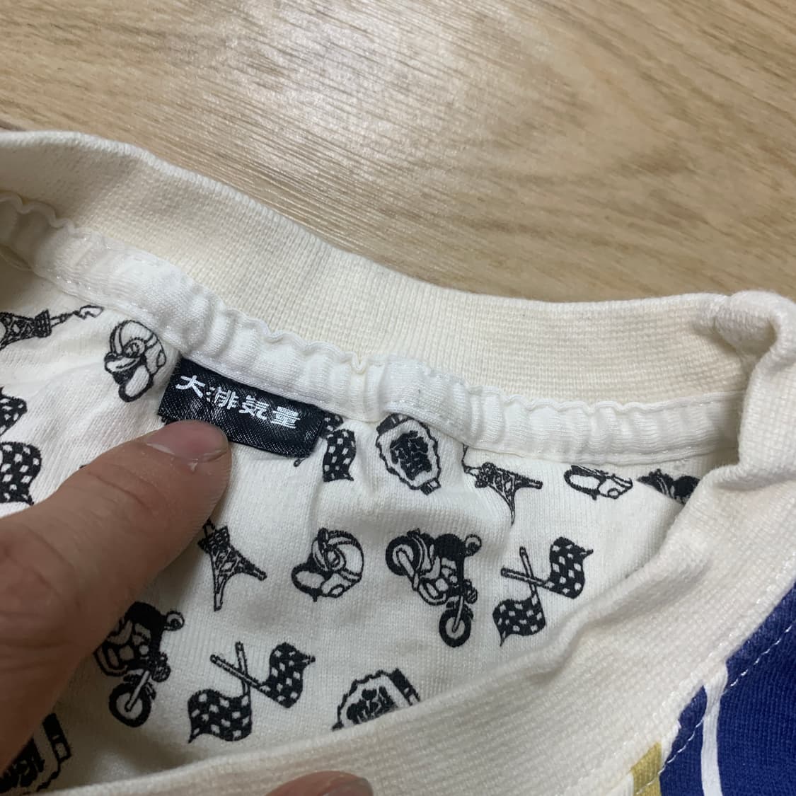 L] Kaminari 테드컴퍼니 ted company 쇼와 바이커 반팔 상품이미지4