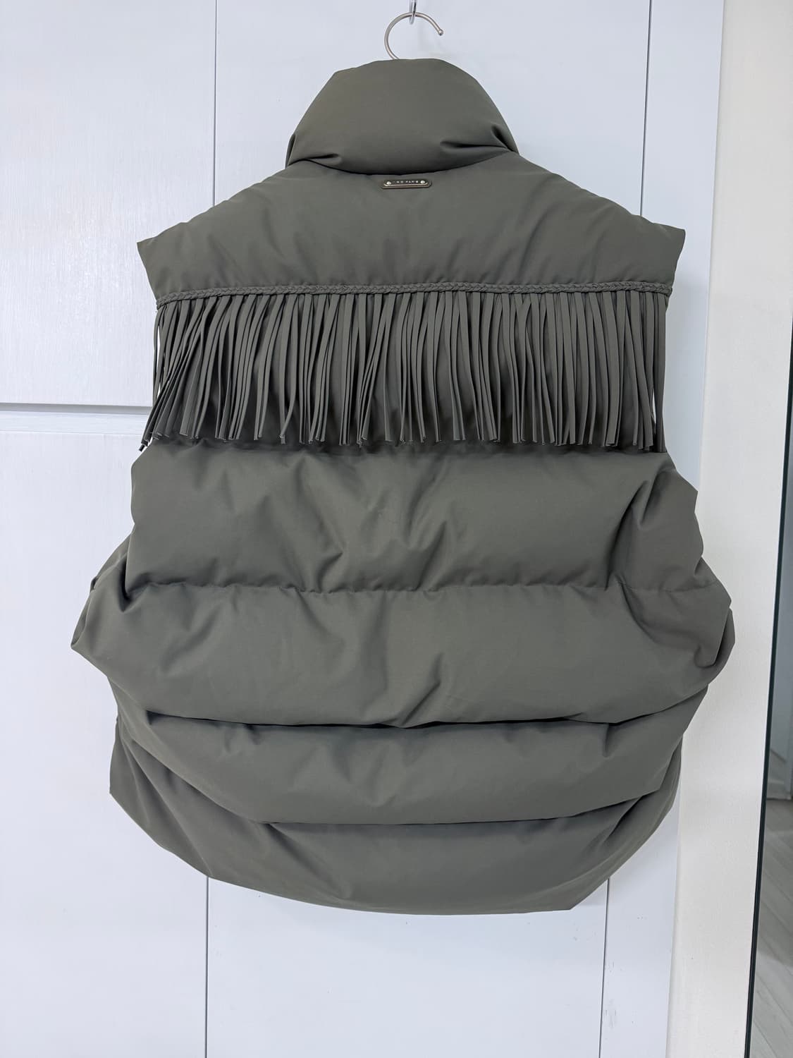 이로 프린지 패딩 조끼 Si 상품이미지6