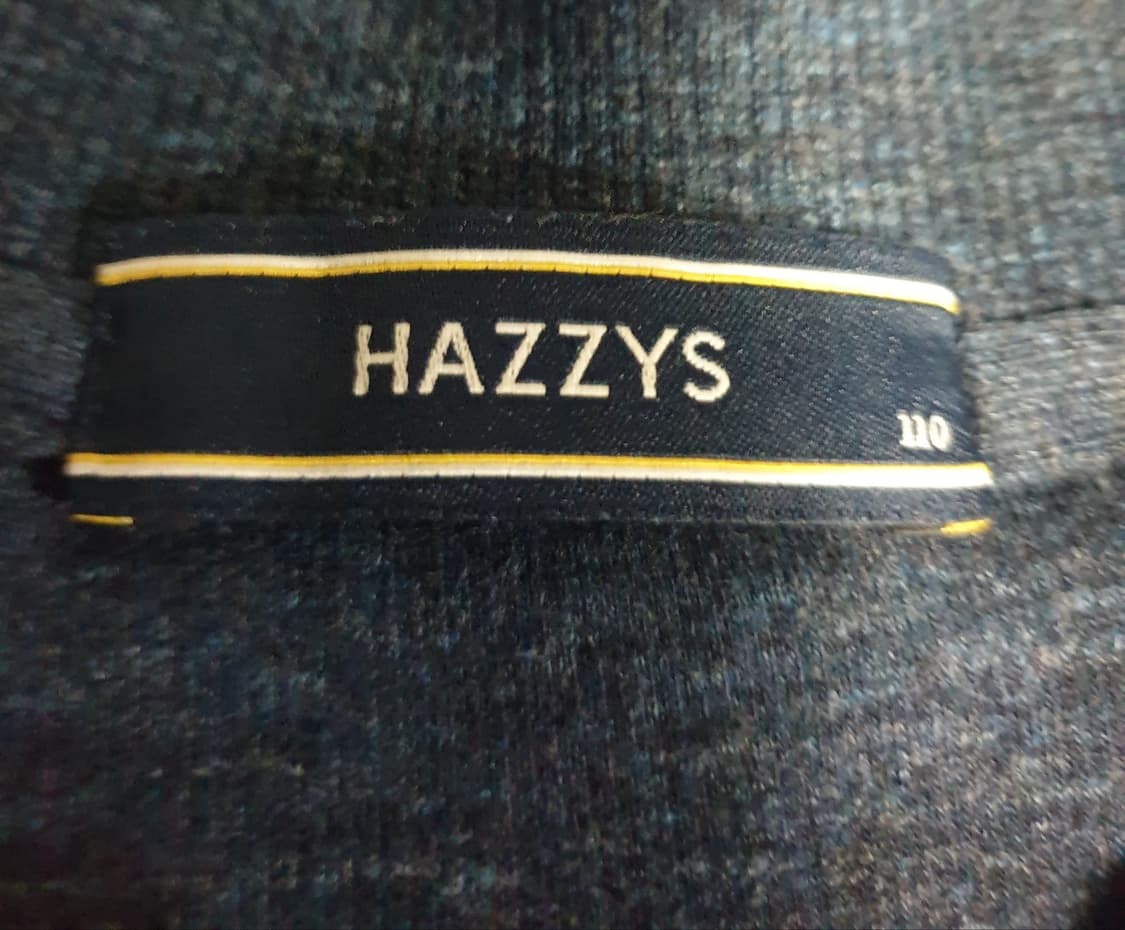 (22s) 헤지스 헨리넥 카라 코튼니트 롱슬리브 네이비 (110) 상품이미지4