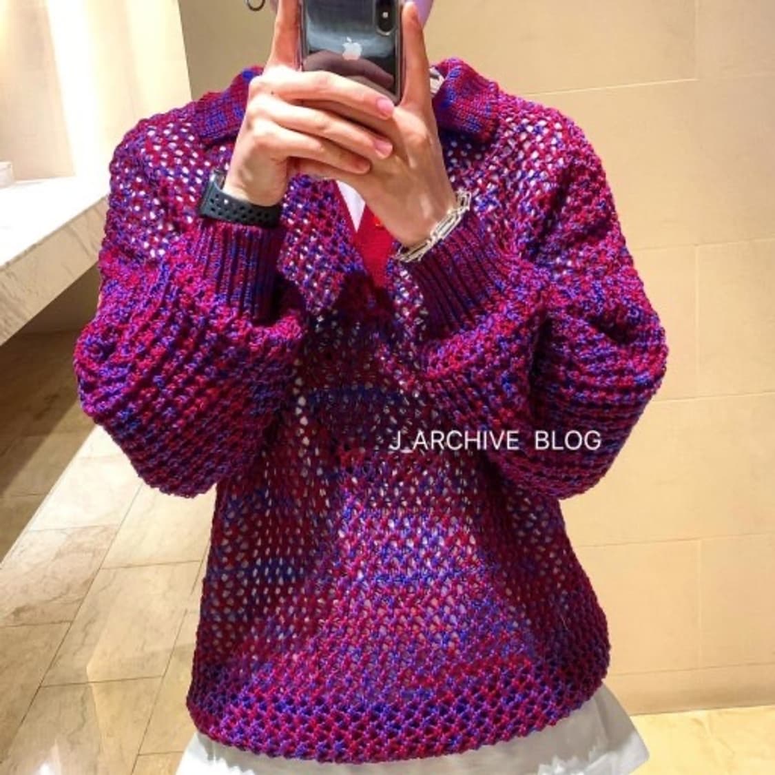 카브엠트 코랄 니트 L 상품이미지1