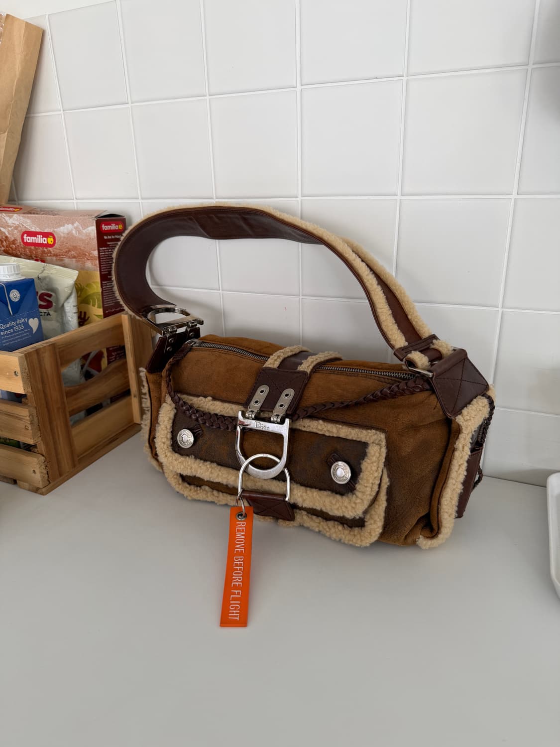 [Dior] Flight Shearling Bag 상품이미지2