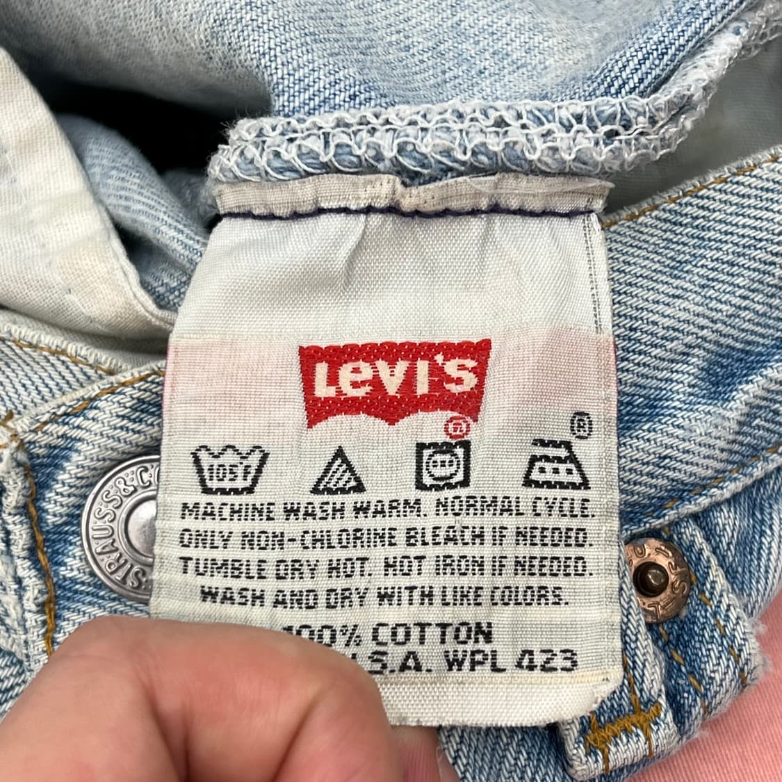 usa리바이스 501 데님팬츠 r2460 상품이미지7