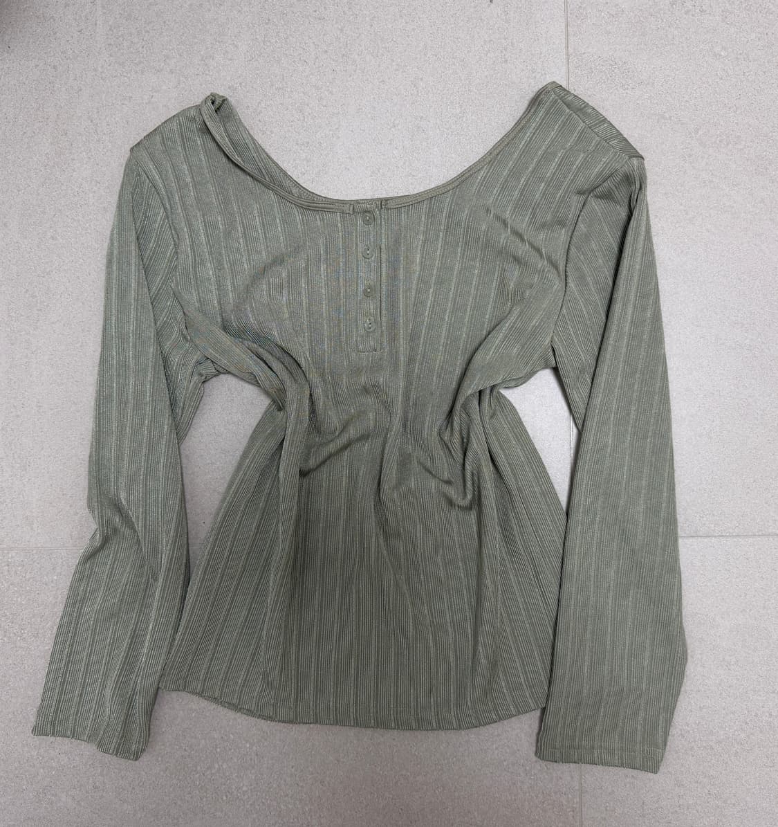mint button longsleeve 상품이미지1