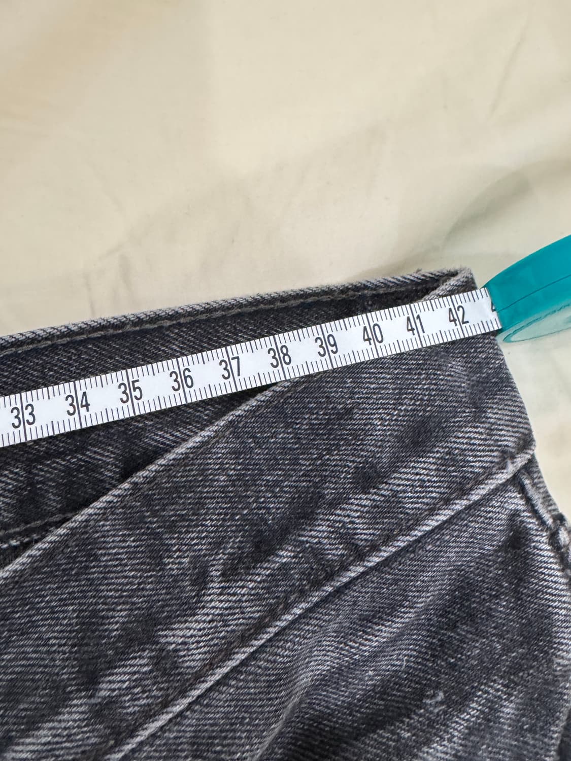 RRL 블랙 워시 데님 슬림네로우 32/32 팝니다. 상품이미지6