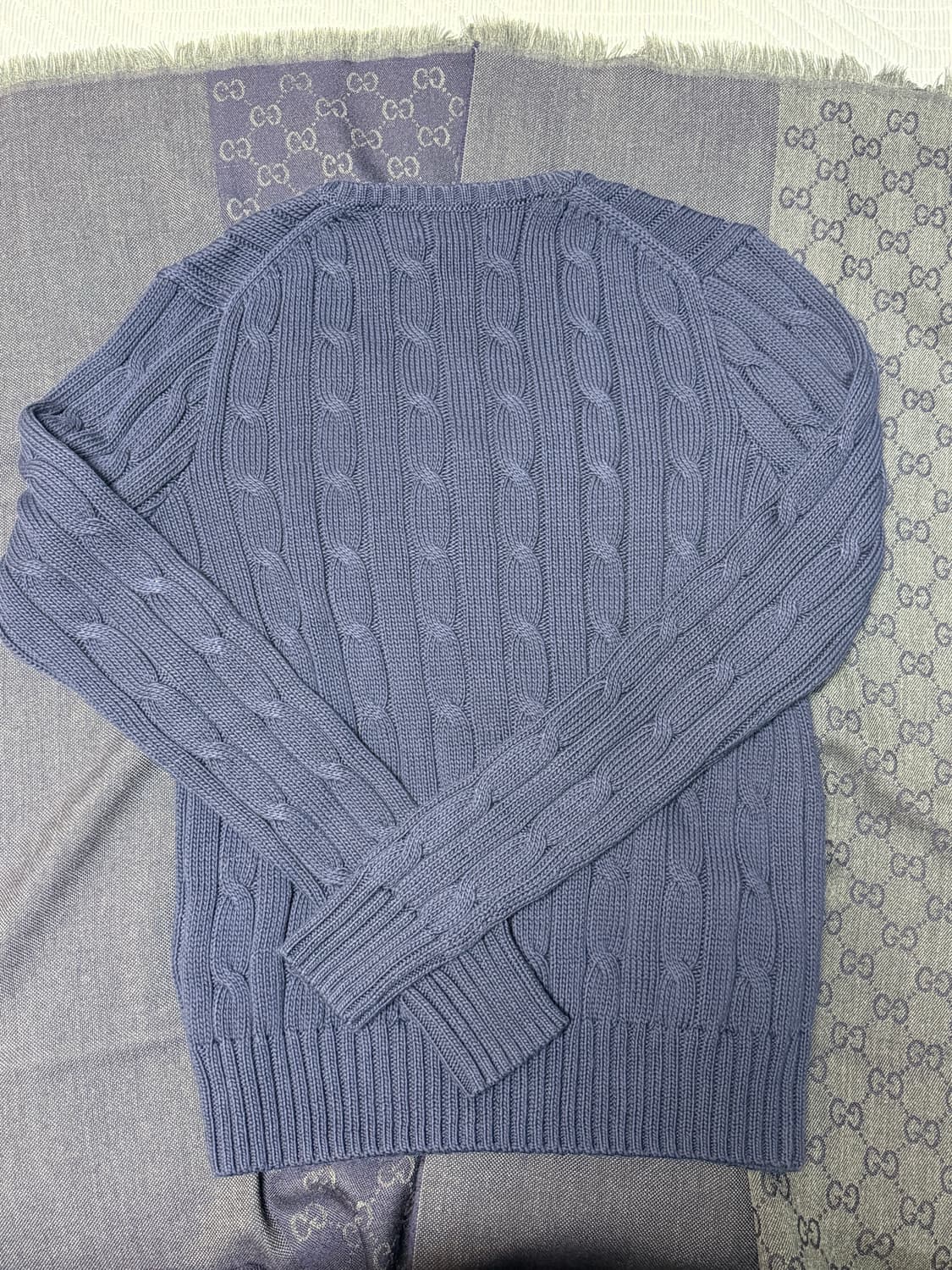 폴로 꽈배기 니트  상품이미지3