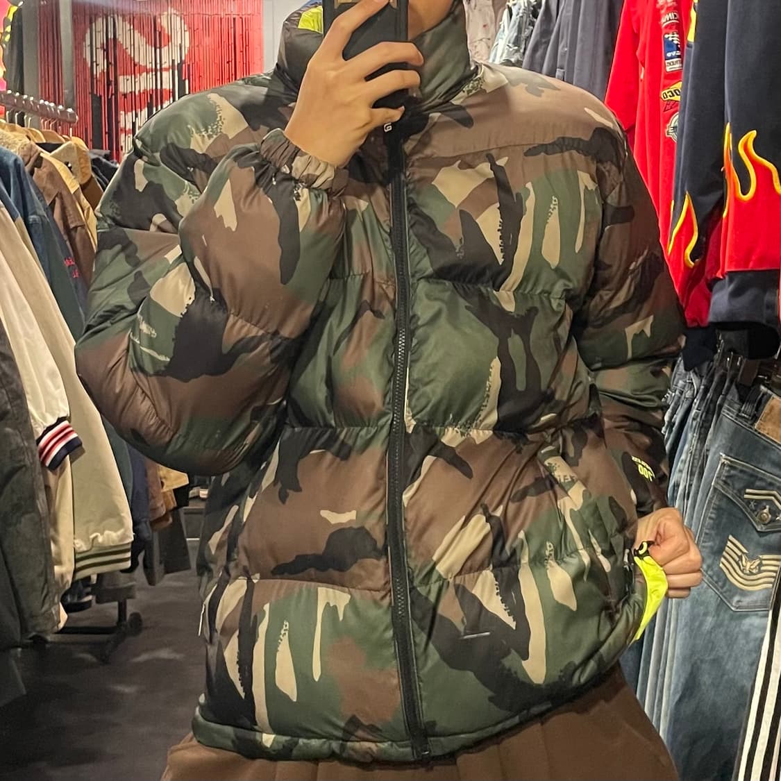 [IM] New Era 뉴에라 카모 리버시블 양면 패딩 상품이미지4