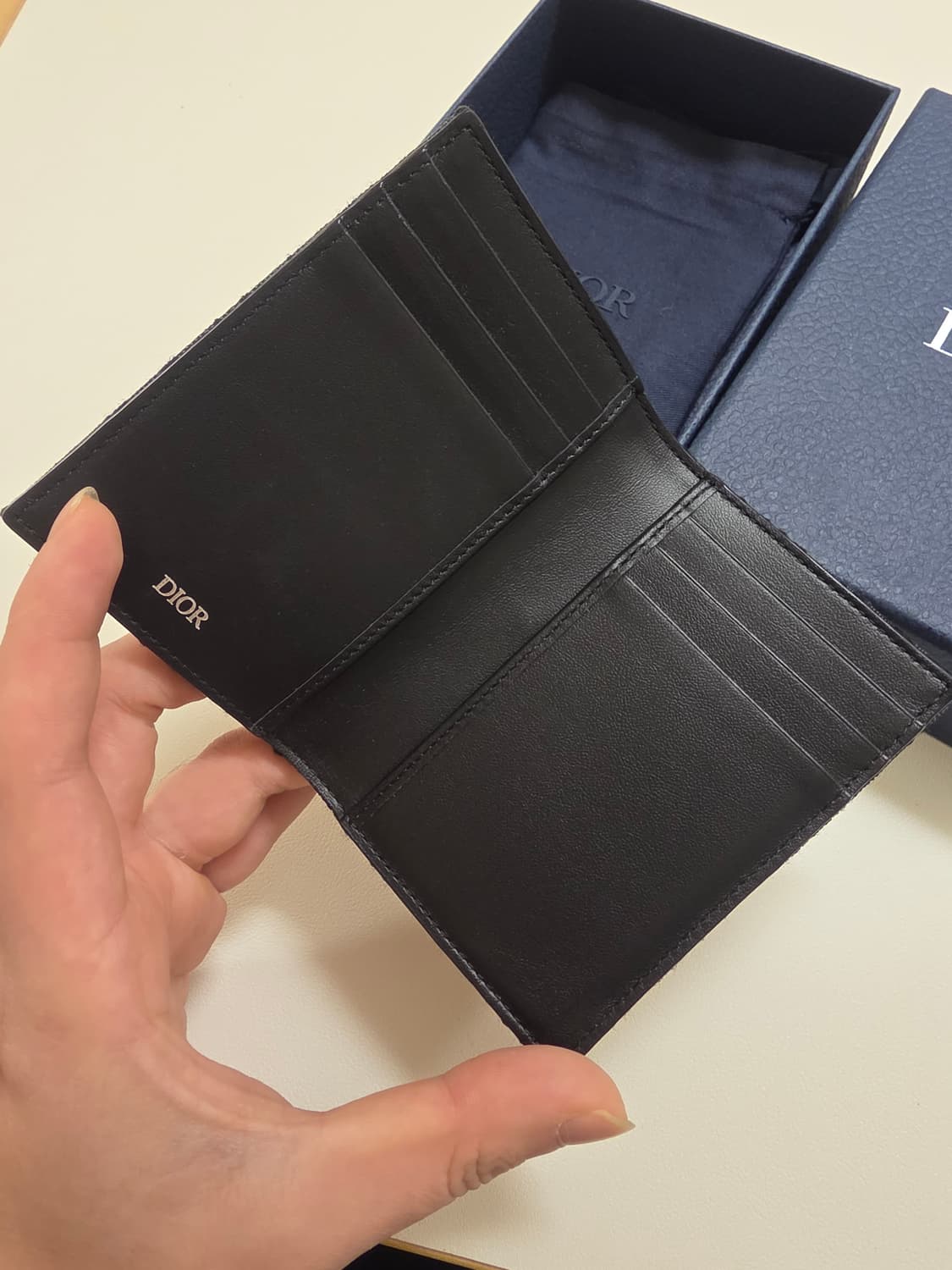 [저번달구매] 디올 오블리크 카드 홀더 오거나이저 지갑 상품이미지3