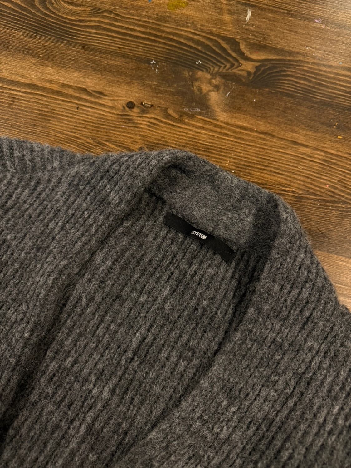 시스템 롱가디건 남성 95-100 상품이미지4