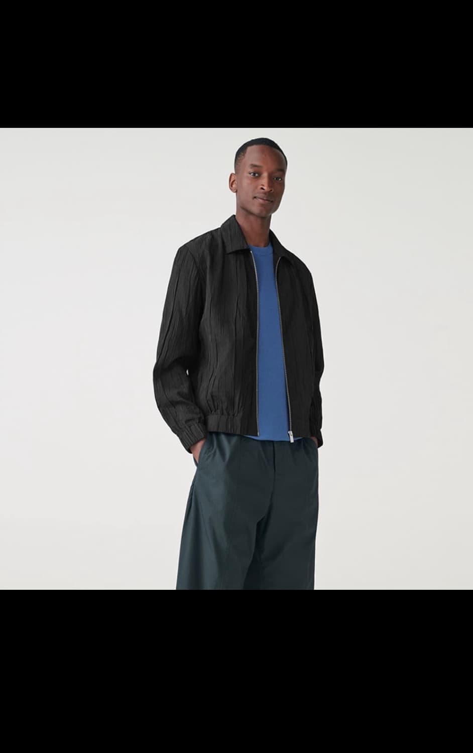 Cos 플리츠 자켓  상품이미지2