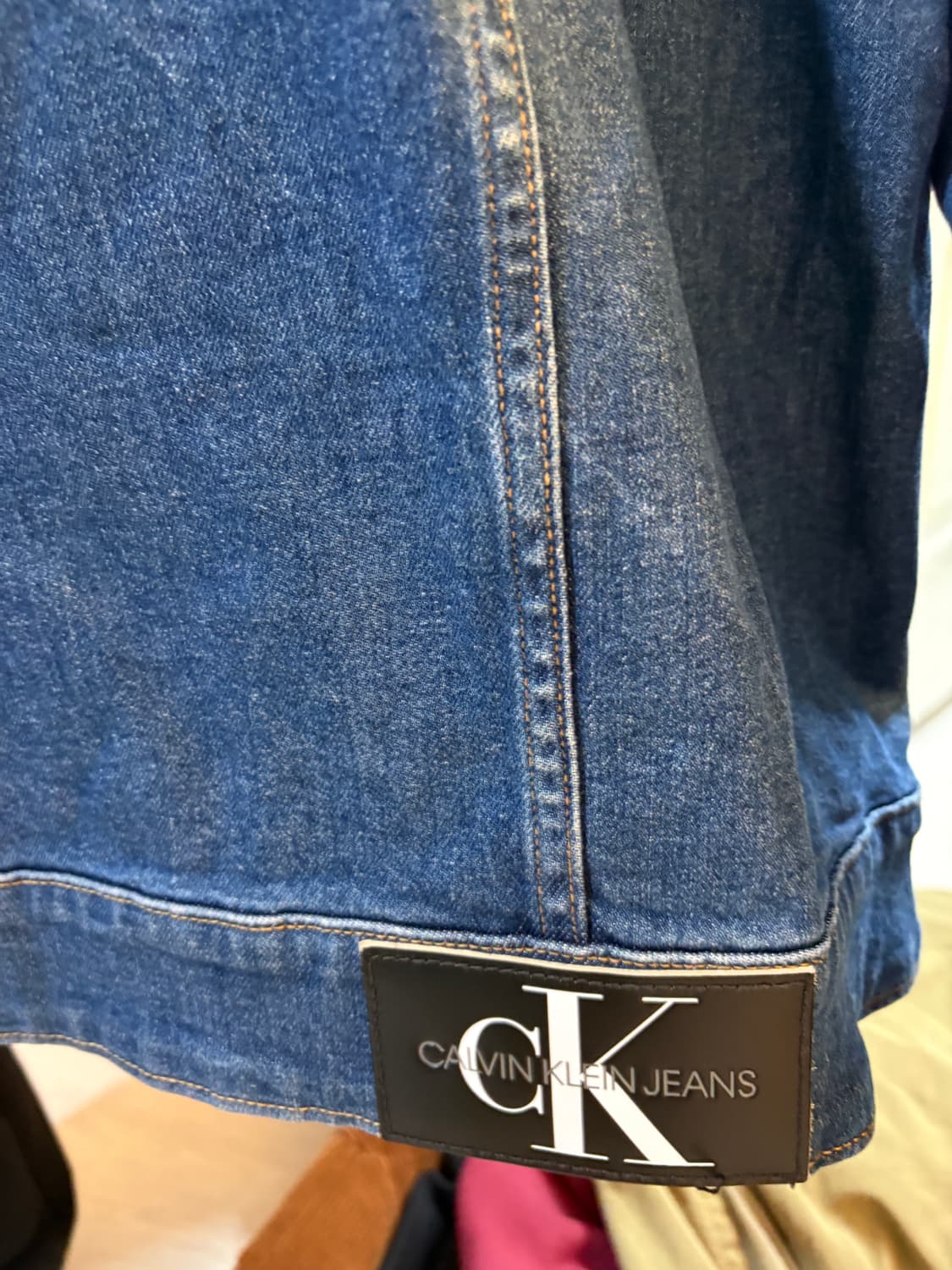 캘빈클라인 데님청자켓 상품이미지2