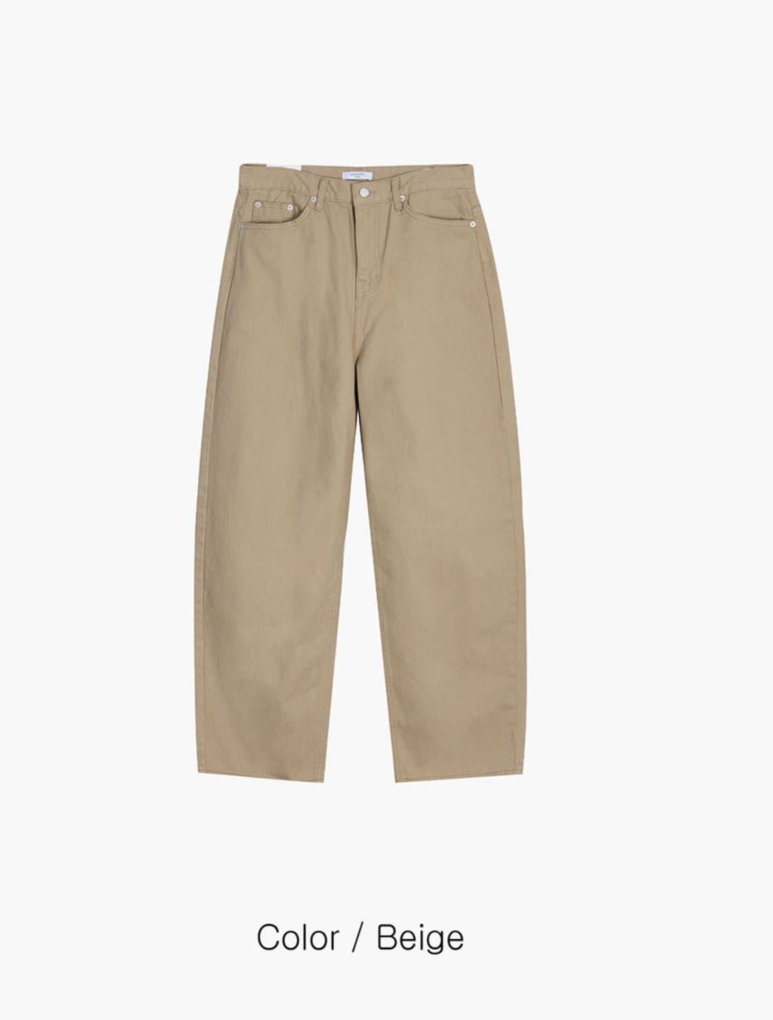 Usa 커브드 코튼 팬츠 M 상품이미지2