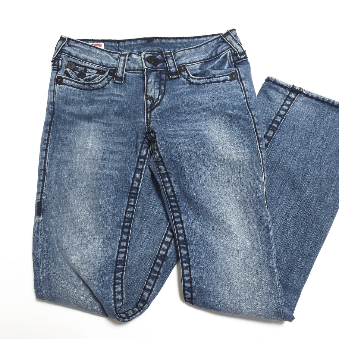 트루릴리전 USA 조이 슈퍼티 부츠컷 데님 팬츠 상품이미지3