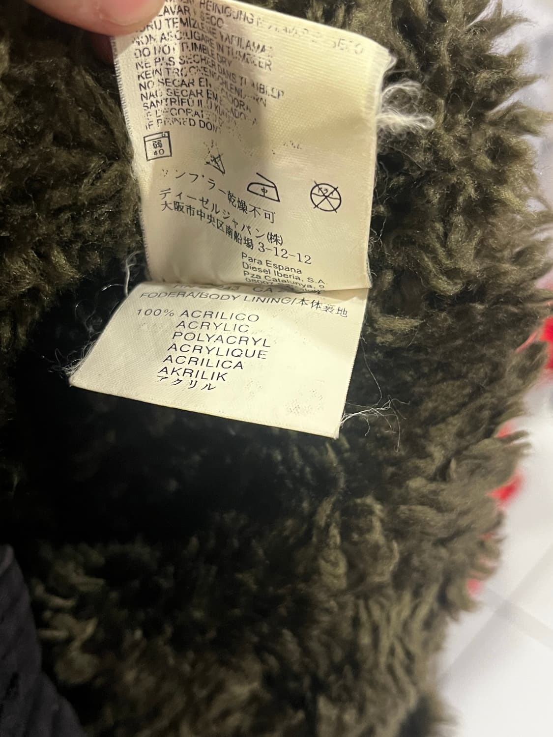 디젤 빈티지 쉐르파 멀티포켓 자켓 상품이미지8