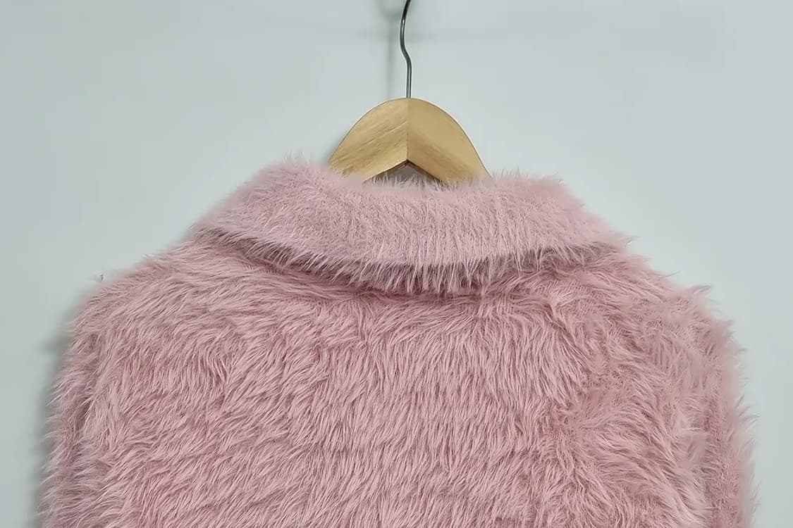 MAUA 빈티지 진주 핑크 가디건 [L] 상품이미지5