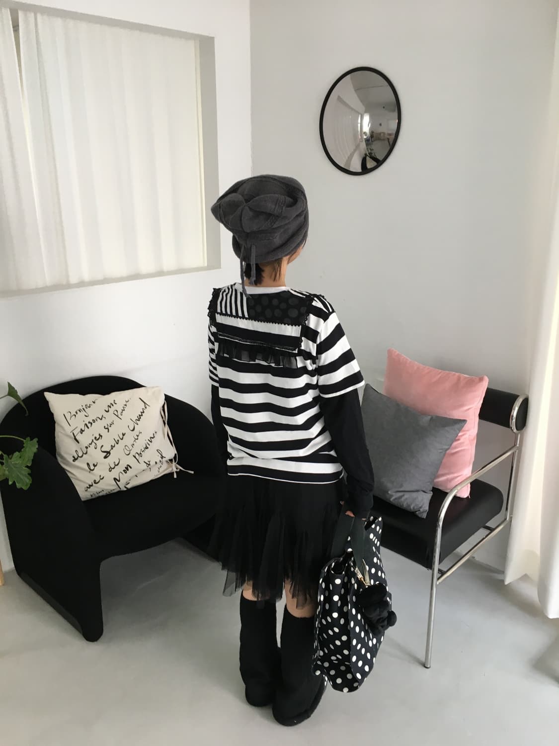 Beams x Tori-to short sleeve tee 상품이미지1