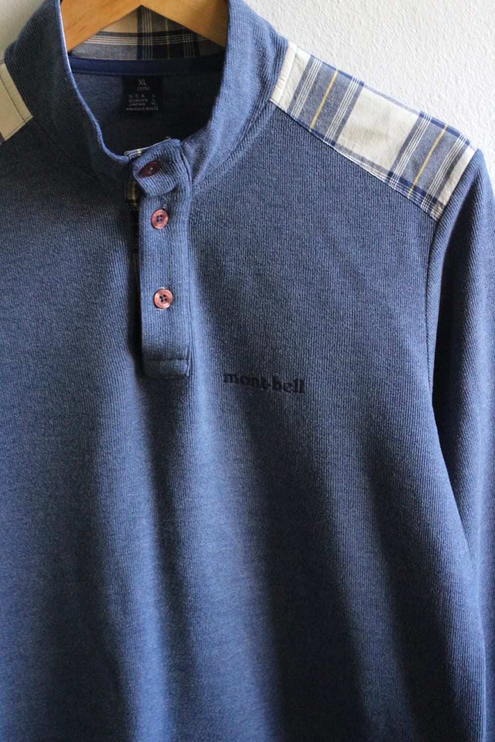 몽벨 1/4 니트 상품이미지1