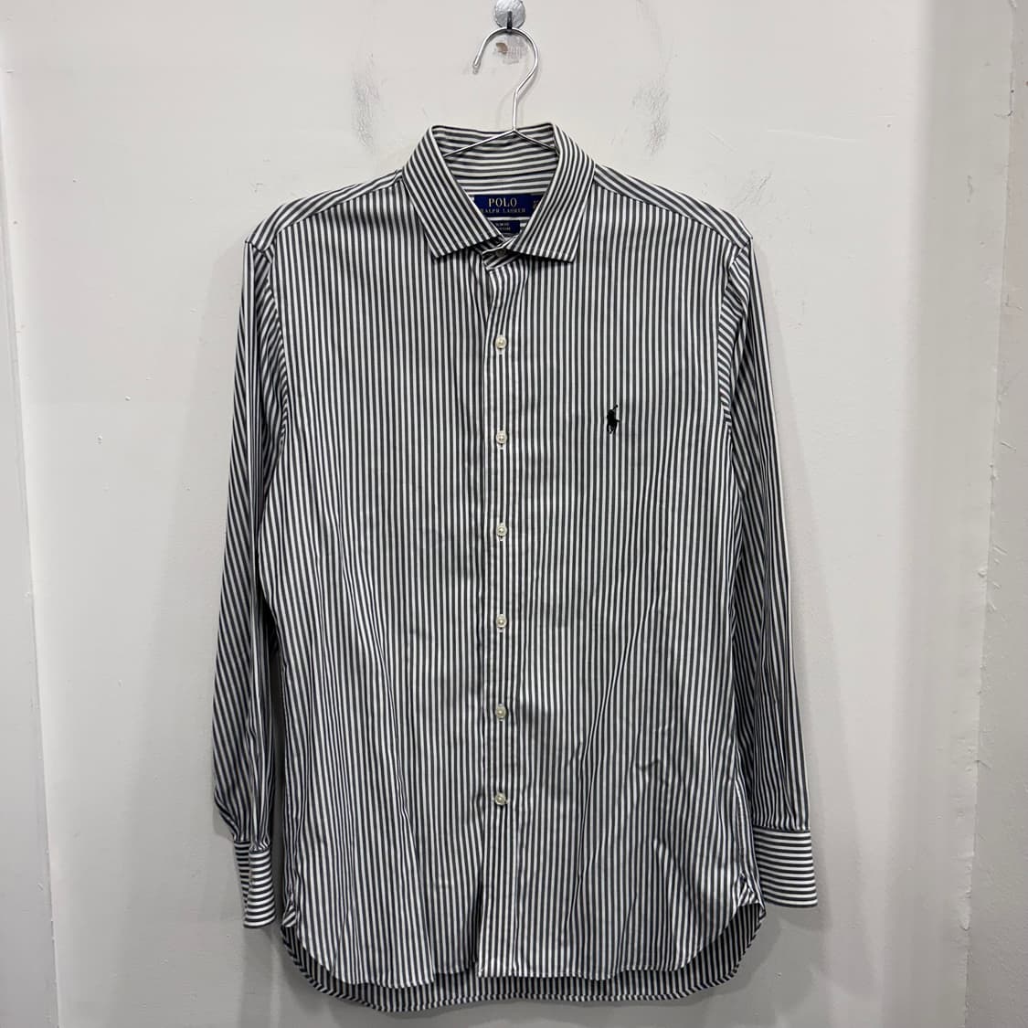 폴로 랄프로렌 스몰포니 슬림핏 스트라이프 셔츠 상품이미지2