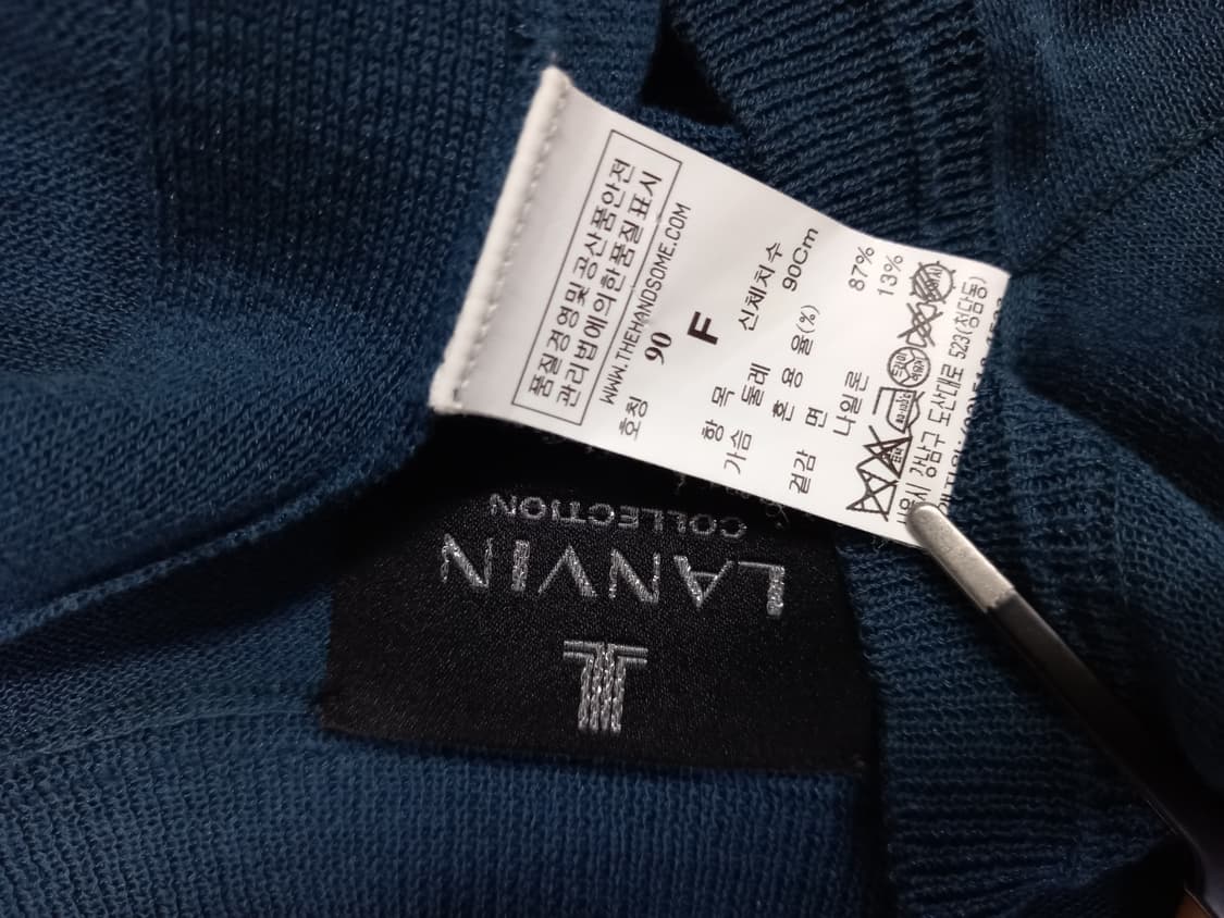 랑방 춘하추 면 루즈박시핏 니트블라우스 F 44-77 상품이미지9