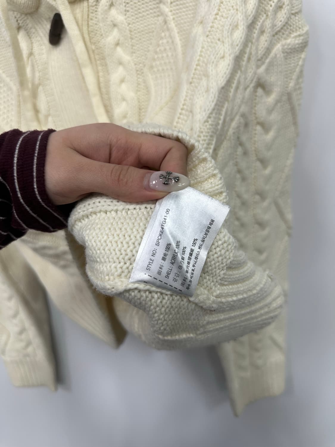 스파오 아이보리 가디건 상품이미지3