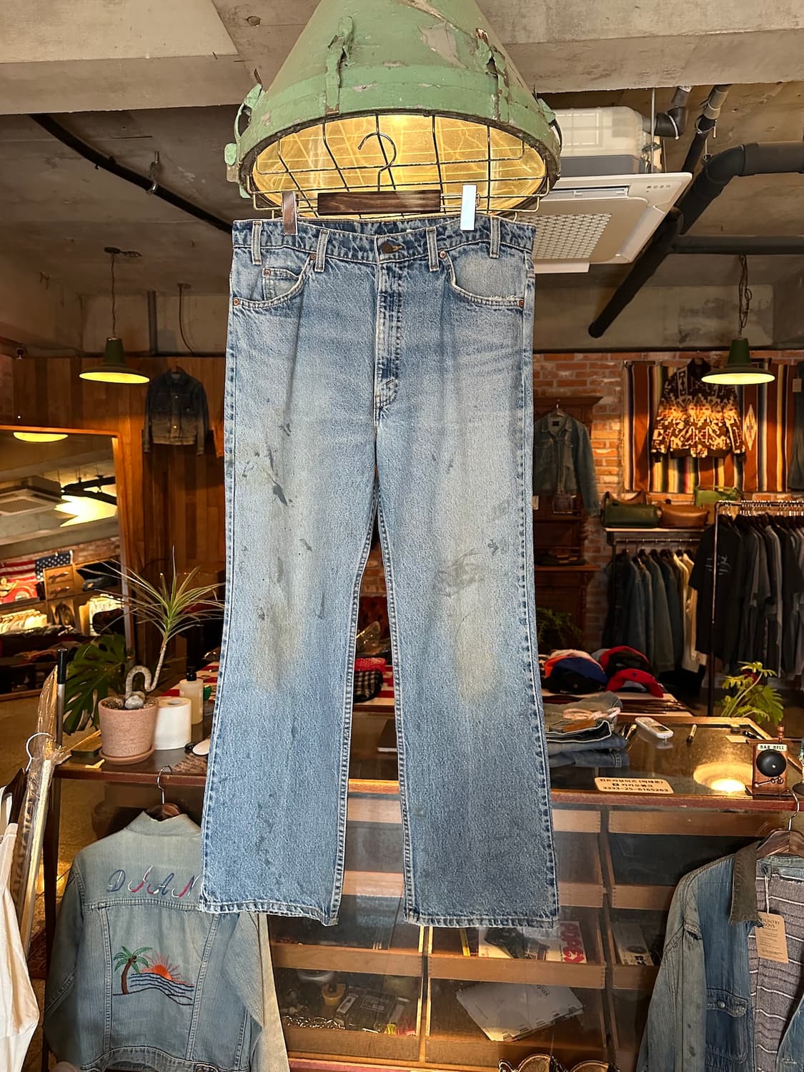 90s USA Levis 517 Boot Cut Denim Pants 상품이미지1