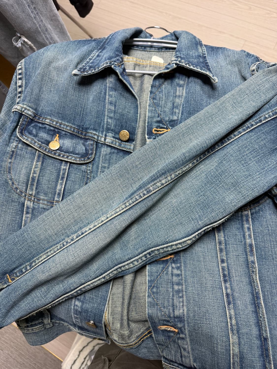 RRL LOT271 데님 자켓 사이즈 s 판매합니다  상품이미지3
