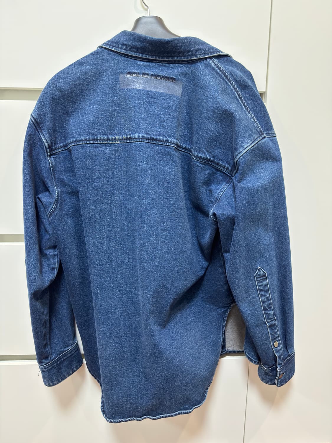 솔리드옴므 데님 셔츠자켓 상품이미지3