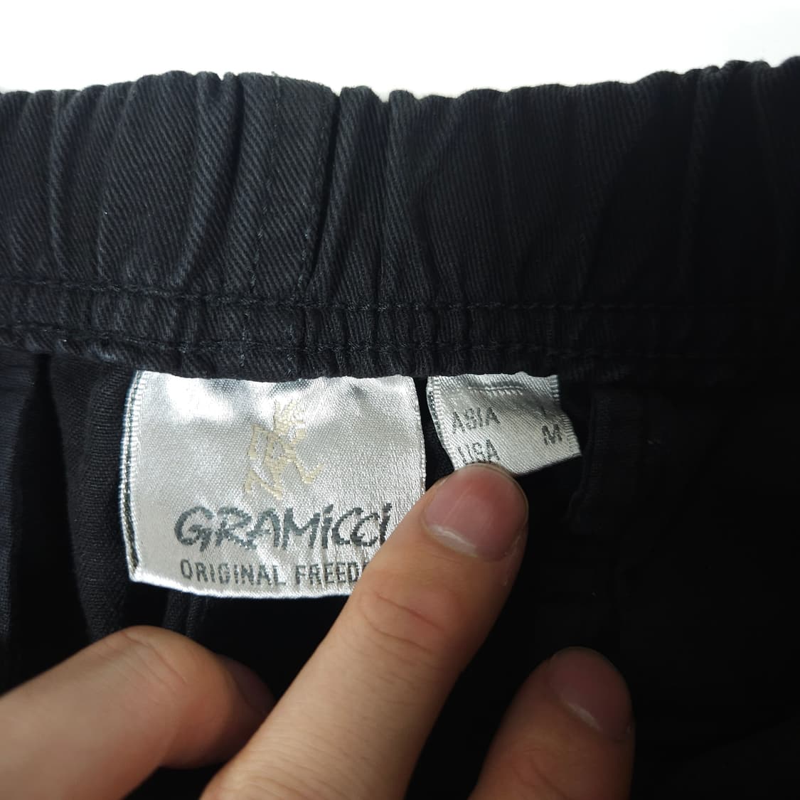 그라미치 면바지 블랙 상품이미지5