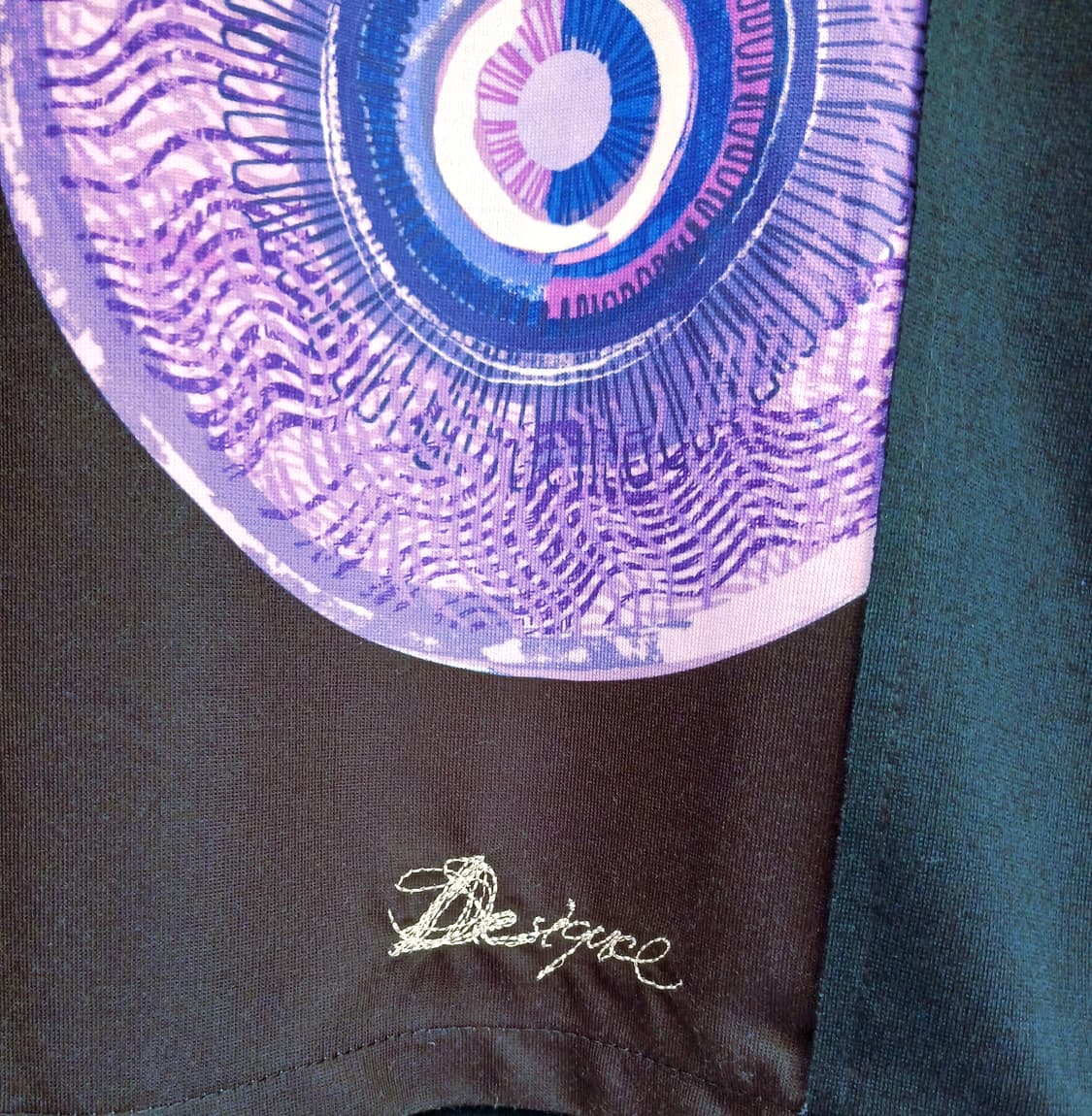 Desigual 만달라 그래픽 슬리브리스 원피스 상품이미지7